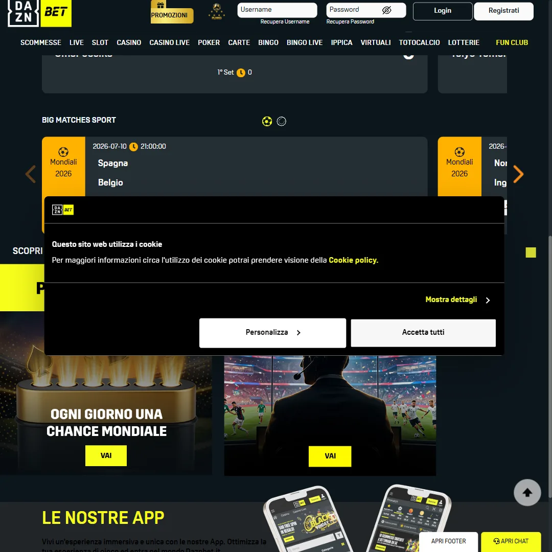 Captura 2 de DAZN Bet